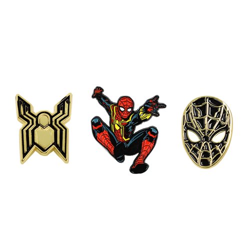 Spider-Man No Way Home Lapel Pin 3-Pack