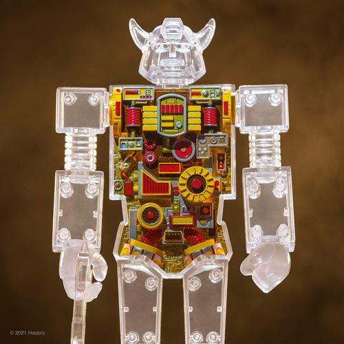 Transformers Bumblebee Super Cyborg Vinyl Figure - Clear