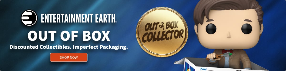 Out of Box. Discounted Collectibles. Imperfect Packaging. Shop Now!