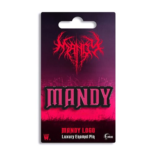 Mandy Logo Luxury Enamel Pin