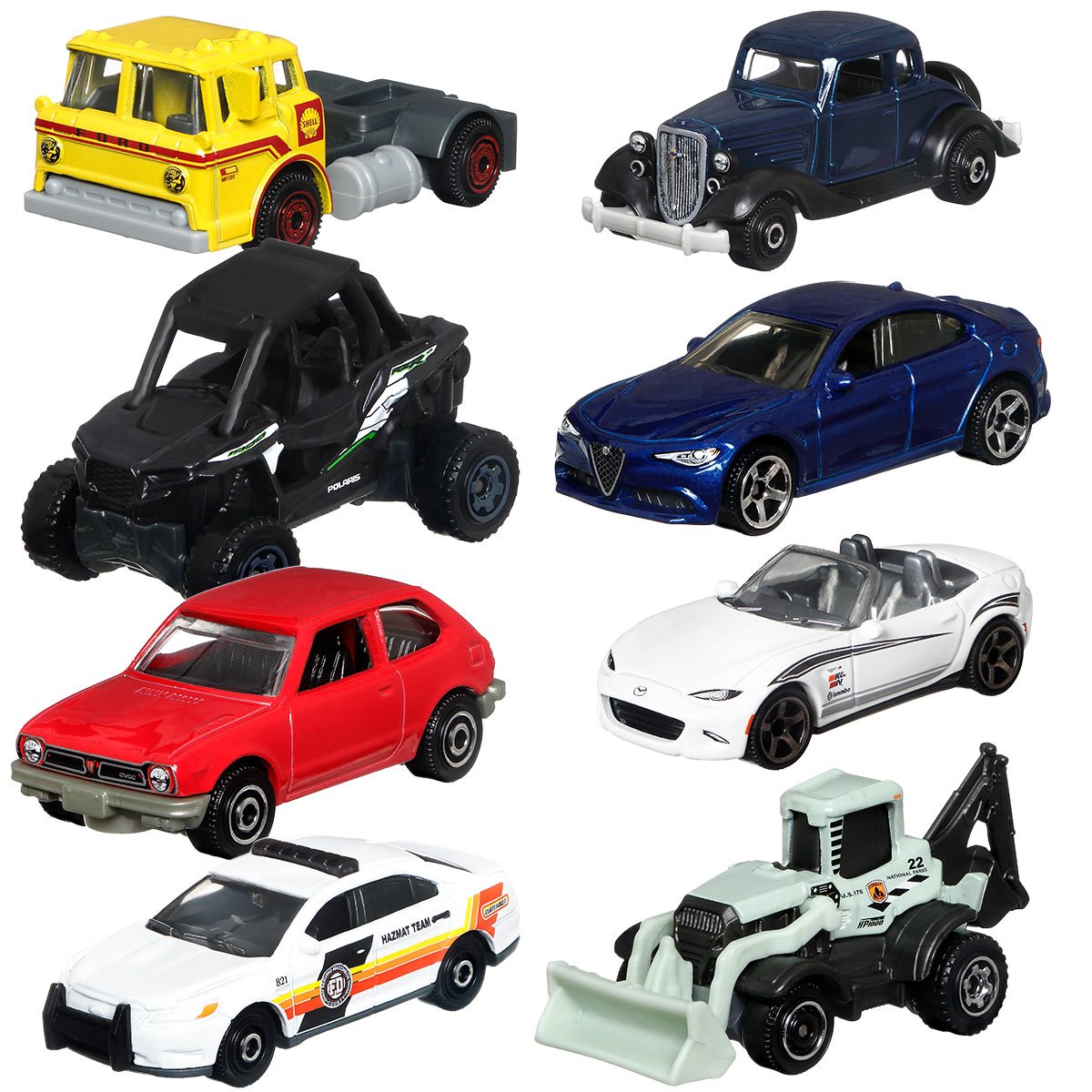 Set of 24 Mattel Matchbox Cars Assorted 