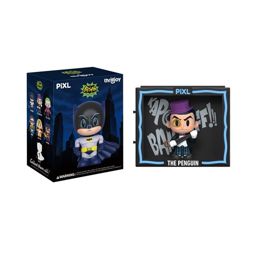 Batman 66 Blind Box PIXL Mini-Figure Display Case of 6