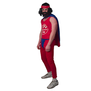 Cheech & Chong Up in Smoke Chong Rocker Adult Costume