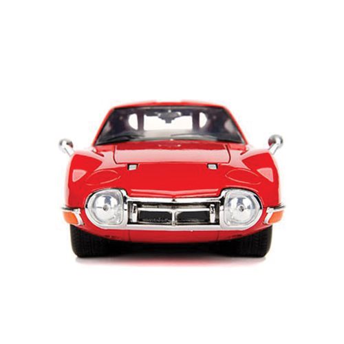 1967 Toyota 2000GT ~ Red ~ Metals Die Cast Car ~ JDM Tuners ~ Model Car 