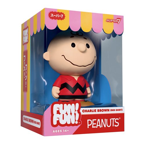 Peanuts Charlie Brown (Red Shirt) FUN! FUN! Vinyl Figure