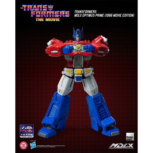 Transformers Optimus Prime 1986 Movie Edition MDLX Action Figure