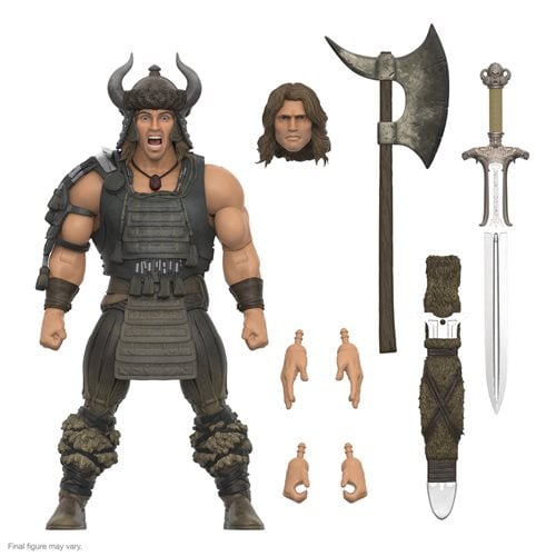 Conan the Barbarian Ultimates Conan Battle of the Mounds 7-Inch Action Figure