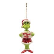 Dr. Seuss The Grinch Grinch Stink Stank Stunk by Jim Shore Holiday Ornament