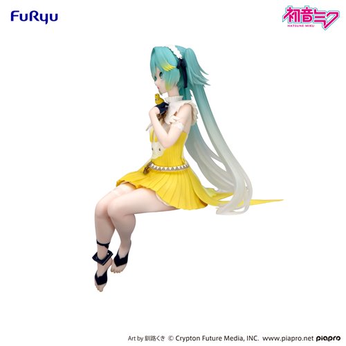 Vocaloid Hatsune Miku Canary Bird Noodle Stopper Statue