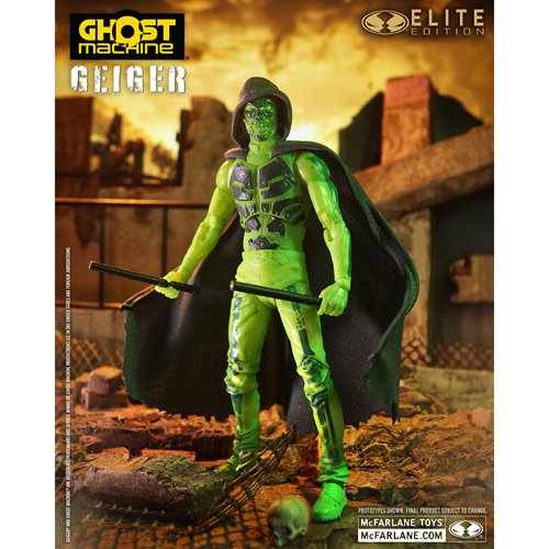Geiger Ghost Machine McFarlane Elite Edition #15 7-Inch Deluxe Action Figure