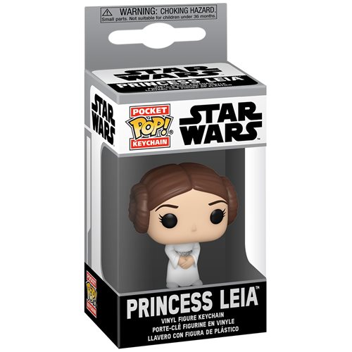 Star Wars Princess Leia Pocket Pop! Key Chain