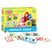 Yo Gabba Gabba Match and Dance Card Game