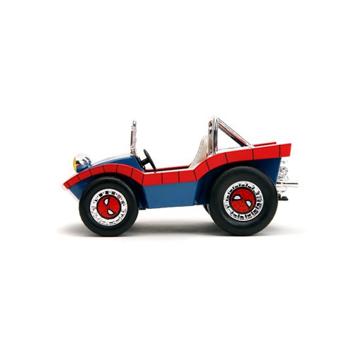 Spider-Man Hollywood Rides 1:24 Scale Die-Cast Metal Buggy with Figure