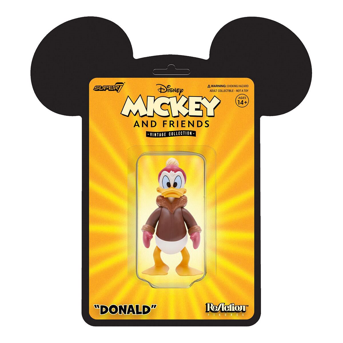 Disney Mickey and Friends Vintage Collection Donald Duck 3 3/4-Inch  ReAction Figure