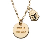 Star Wars The Mandalorian This Is The Way Necklace