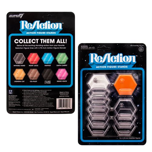 ReAction Figure Stands 10-Pack (Colors May Vary)