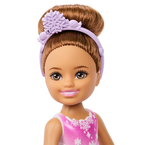 Barbie Chelsea Nutcracker Snowfairy Doll with Brown Hair