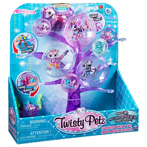 Twisty Petz Enchanted Jewelry Tree with Bracelet