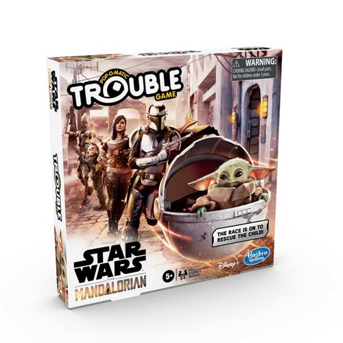 Star Wars The Mandalorian Edition Trouble Game
