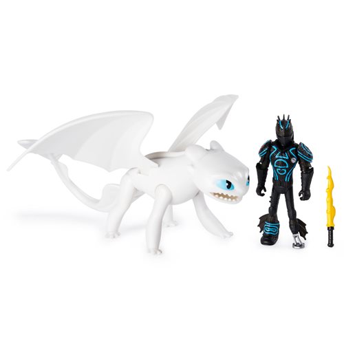 DreamWorks Dragons Dragon with Armored Viking Figure Case