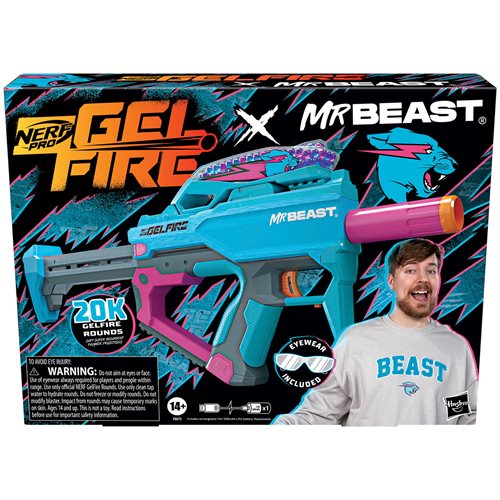 Nerf Pro Gelfire X MrBeast Full Auto Blaster
