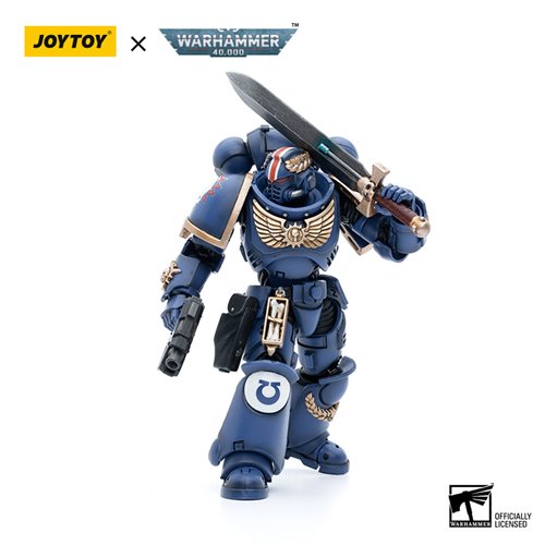 Joy Toy Warhammer 40,000 Ultramarines Primaris Lieutenant Argaranthe 1:18 Scale Action Figure