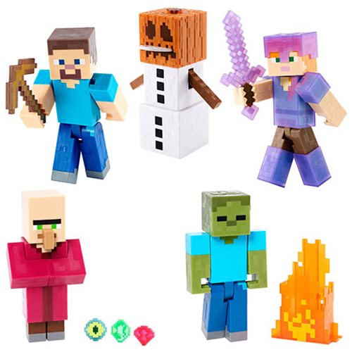 Minecraft 3-Inch Action Figures Series 4 *CHOOSE YOUR FAVOURITE* 