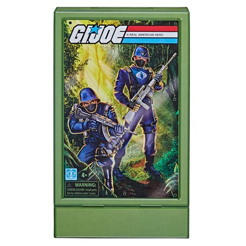 G.I. Joe Retro Collection Cobra Officer and Cobra Trooper 3 3/4-Inch Action Figures 2-Pack - Exclusi