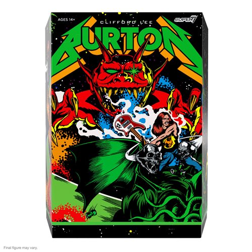 Cliff Burton (Superhero Poster) Ultimates 7-Inch Action Figure