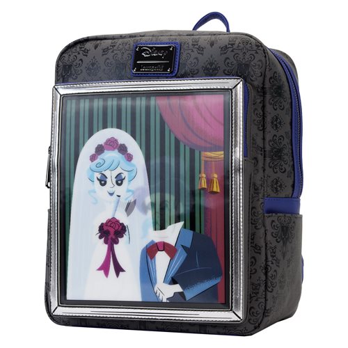 Haunted Mansion Black Widow Bride Lenticular Mini-Backpack