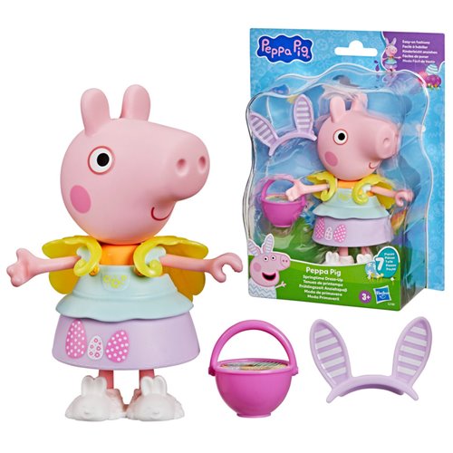 Peppa Pig Springtime Dress-Up Figure Doll
