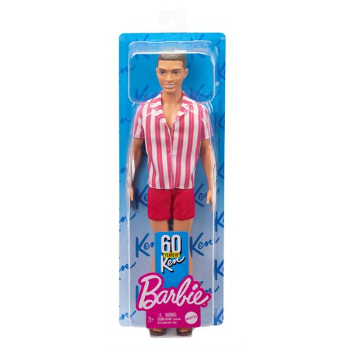Barbie Ken 60th Anniversary Beach Doll