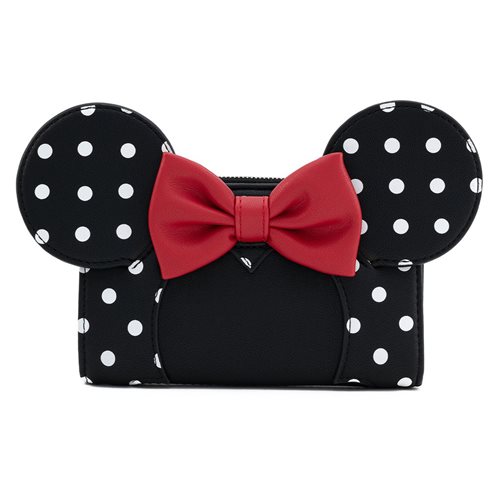 Disney Minnie Mouse Polka Dot Flap Wallet