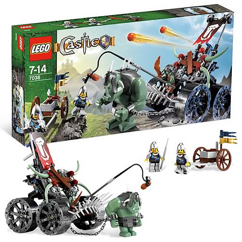 LEGO 7038 Castle Troll Wagon - Earth