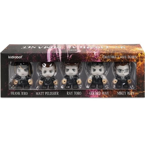 My Chemical Romance I Brought You My Bullets, You Brought Me Your Love Limited Edition 3-Inch Vinyl Mini-Figure Set of 5