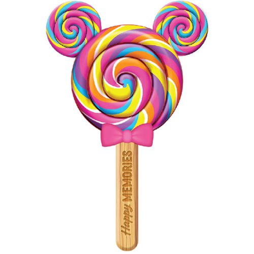 Mickey Mouse Pink Lollipop Soft Touch Magnet