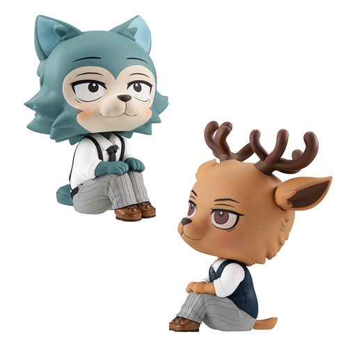 Beastars Legoshi and Louis Lookup Series Statue Set of 2 with Gift
