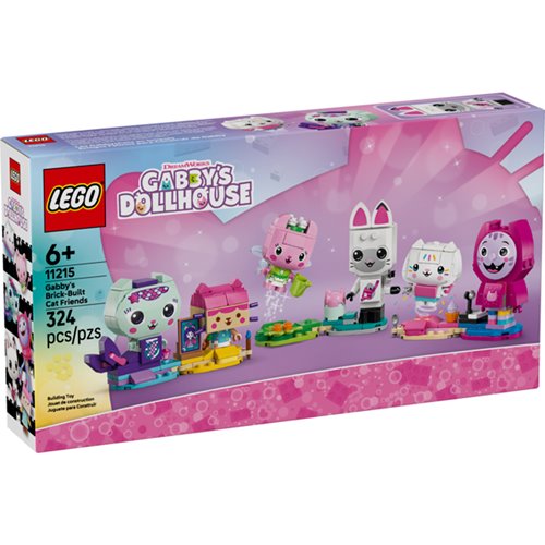 LEGO 11215 Gabby’s Dollhouse Gabby’s Brick-Built Cat Friends