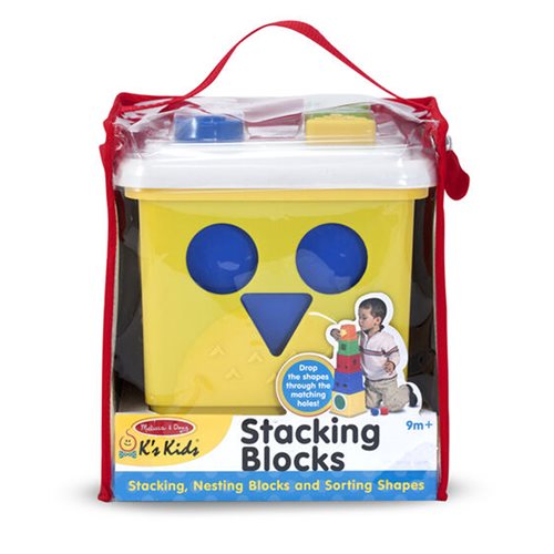 Melissa & Doug Stacking Blocks Set Learning Toy
