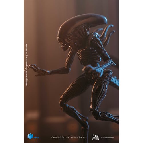 Alien Resurrection Lead Alien Warrior 1:18 Scale Action Figure -Previews Exclusive