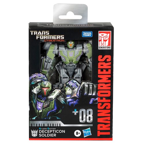 Transformers Studio Series Deluxe 08 Transformers: War for Cybertron Gamer Edition Decepticon Soldie