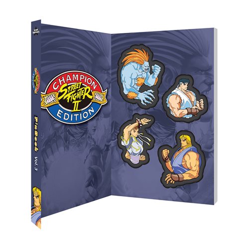 Street Fighter II Champion Edition Volume 3 Pin Book Set