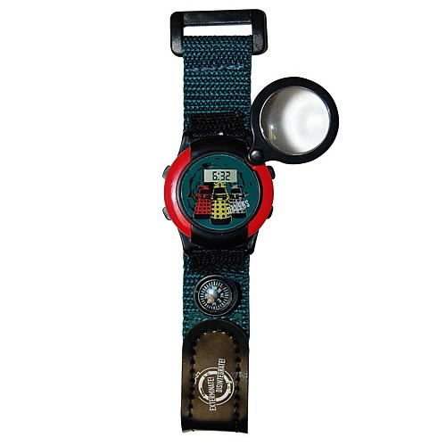 Doctor Who Magnifying Compass Watch with Sound