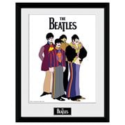 The Beatles Yellow Submarine Group Framed Poster