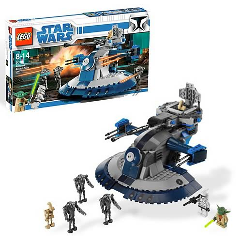 når som helst kylling Har lært LEGO 8018 Star Wars Armored Assault Tank (AAT) with Yoda