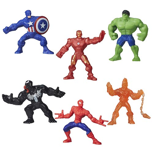 Details about   10pc Marvel 500 Series Blind Bag Figures-Spiderman Hulk