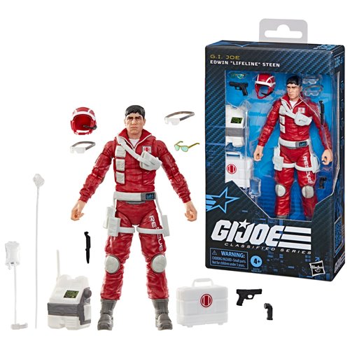 G.I. Joe Classified Series Edwin Lifeline Steen 6-Inch Action Figure
