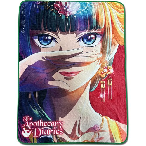 The Apothecary Diaries S1 Maomao Face Art Throw Blanket