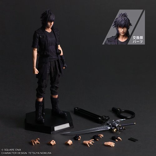 Final Fantasy XV Noctis Lucis Caelum Play Arts Shin Action Figure