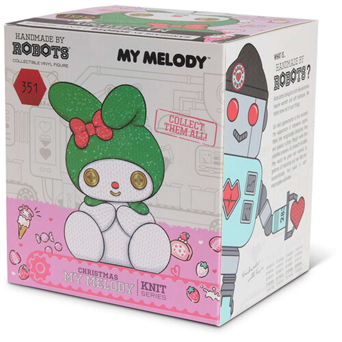 Hello Kitty and Friends My Melody #351 Christmas Handmade By Robots ...